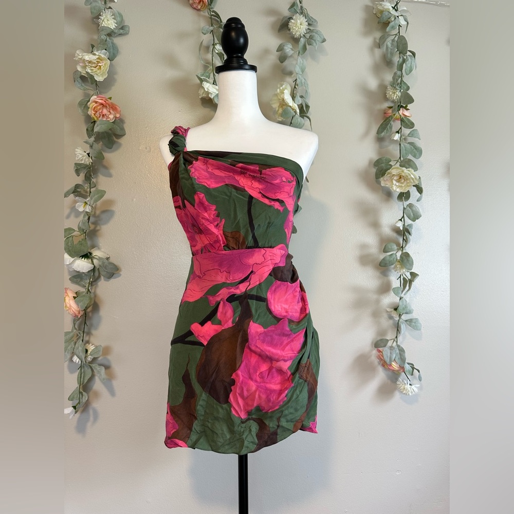 Johanna Ortiz San Basilio Asymmetric Silk Minidress and Skirt - Picture 10 of 16